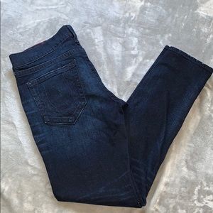 True Religion. Skinny/Straight Leg Jeans.